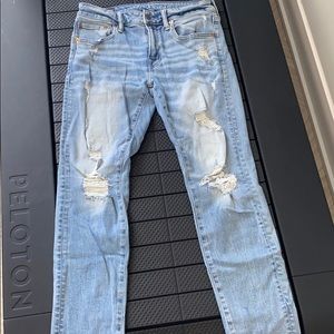 Men’s AE distressed jeans skinny